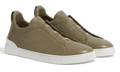 Zegna Triple Stitch leather sneakers 